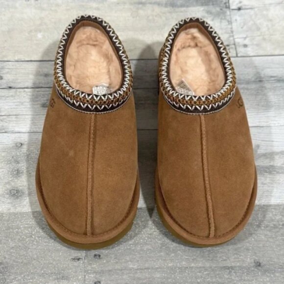 UGG Australia Tasman Chestnut Suede Slipper - Picture 2 of 7